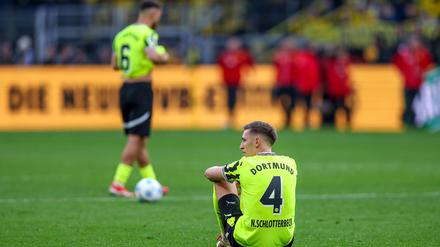 Nico Schlotterbeck schiebt in Dortmund derzeit Frust.