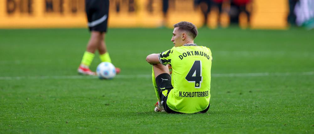 Nico Schlotterbeck schiebt in Dortmund derzeit Frust.