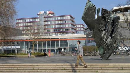 Technische Universität in der Straße des 17. Juni. 