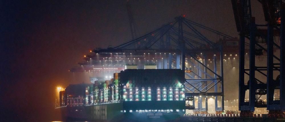 Dämpfer für Exportnation Deutschland zu Jahresbeginn.