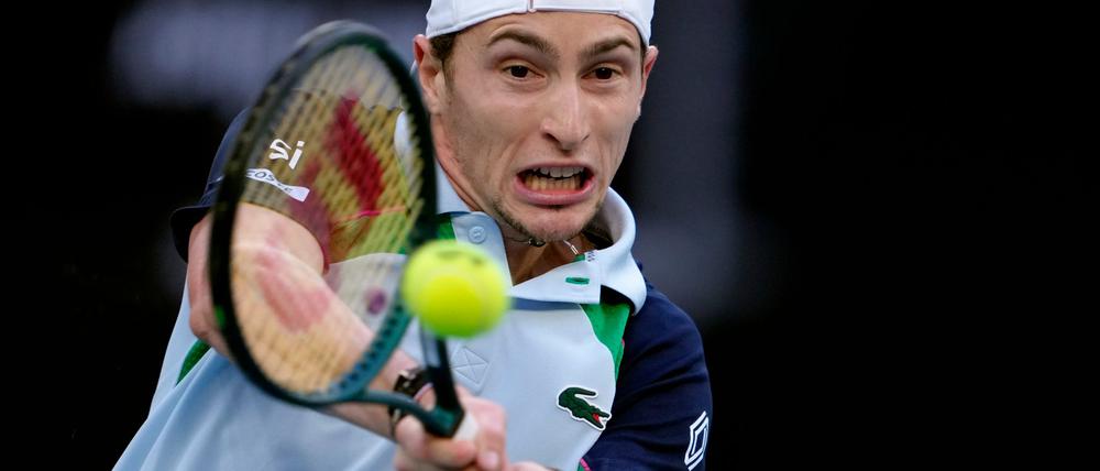 Tennisprofi Ugo Humbert klagt über schlechtes Essen in den USA.