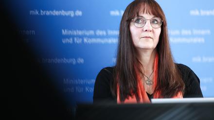 Katrin Lange (SPD), Ministerin des Innern und für Kommunales in Brandenburg.