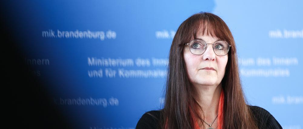 Katrin Lange (SPD), Ministerin des Innern und für Kommunales in Brandenburg.