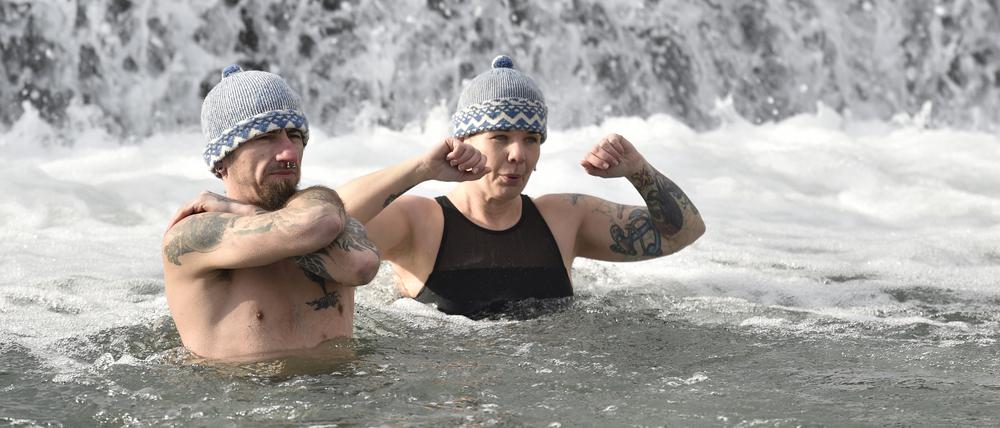 Eisbaden ist gesunder Stress für den Körper.