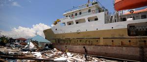 Im September 2018 bebte die Erde auf der indonesischen Insel Sulawesi. Eine Hangrutschung am Meeresboden löste dann einen Tsunami aus.