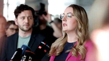 Grünen-Fraktionschefin Katharina Dröge erläutert das Nein der Grünen zum Schuldenpaket von Schwarz-Rot.