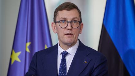 Kristen Michal, Ministerpräsident der Republik Estland, hat die Sozialdemokraten aus dem bisherigen Dreierbündnis ausgeschlossen.