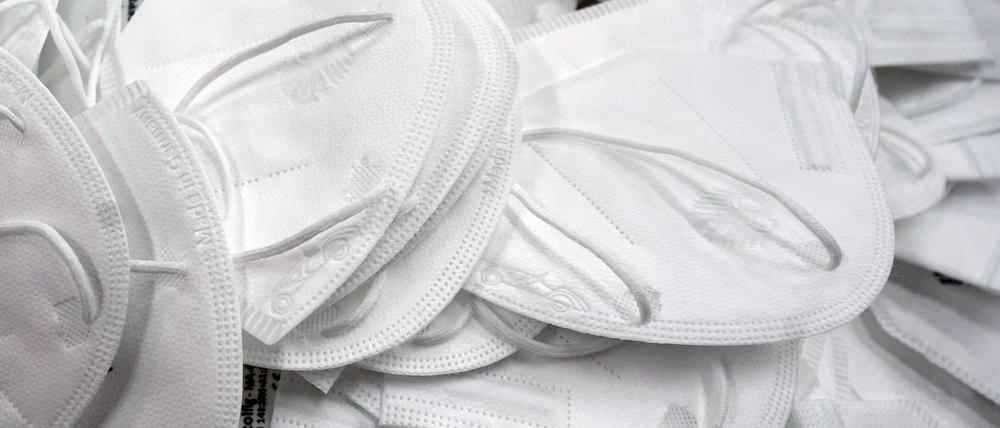 In Brandenburg gibt es keine Landesreserve für FFP2-Masken. (Symbolbild)