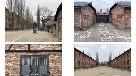 Die Bilder von Juergen Teller für sein Buch „Auschwitz“ zeigen häufiger dasselbe Motiv aus unterschiedlichen Perspektiven.