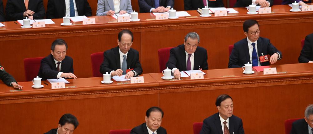 Die Abgeordneten in Chinas Volkskongress stimmten für die Pläne der Regierung- 