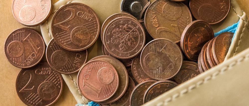 Unbeliebt und teuer: Ein- und Zwei-Cent-Münzen (Archivbild)