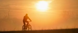Staub in der Atmosphäre kann zu spektakulären orangeroten Sonnenauf- und -untergängen führen.