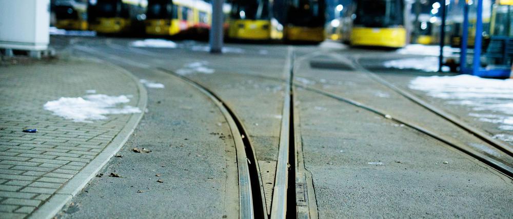 Bereits zwei Mal hat Verdi im laufenden Tarifstreit bei der BVG gestreikt. (Archivbild)