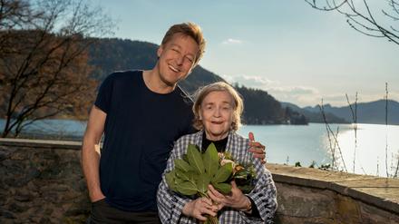 Schauspieler Max Müller und seine Mutter Mathilde: Beide haben heute Geburtstag. 