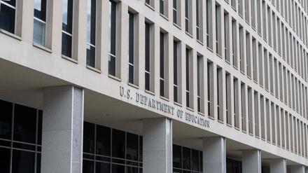 Das US-Bildungsministerium ist am 6. März 2025 in Washington, DC, zu sehen.