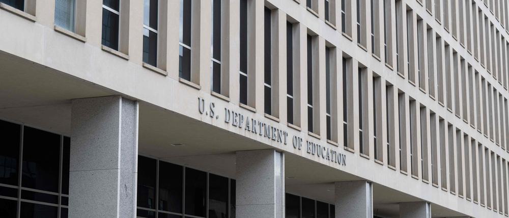 Das US-Bildungsministerium ist am 6. März 2025 in Washington, DC, zu sehen.