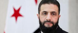 Syriens Übergangspräsident Ahmad al-Scharaa