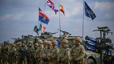 Nato-Übung „Exercise Steadfast Dart 2025“ Mitte Februar im südostrumänischen Smardan,