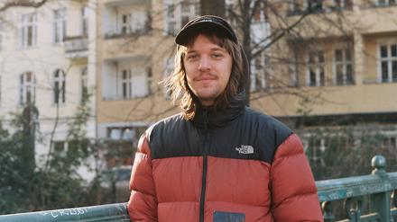 Der Leipziger Musiker Malte Huck bei einem Besuch in Berlin.