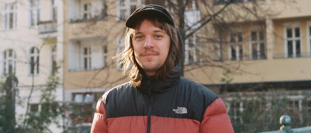 Der Leipziger Musiker Malte Huck bei einem Besuch in Berlin.