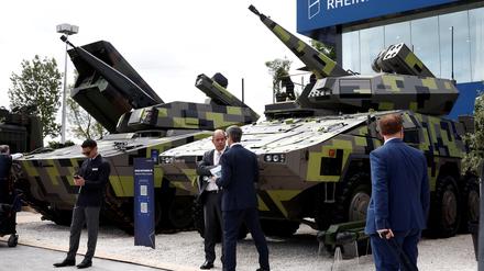 Der Skyranger-Panzer von Rheinmetall.