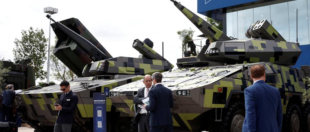 Der Skyranger-Panzer von Rheinmetall.