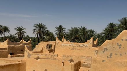 Die Oasenstadt Ghadames, einst ein bedeutender Handelsknotenpunkt in Nordafrika.