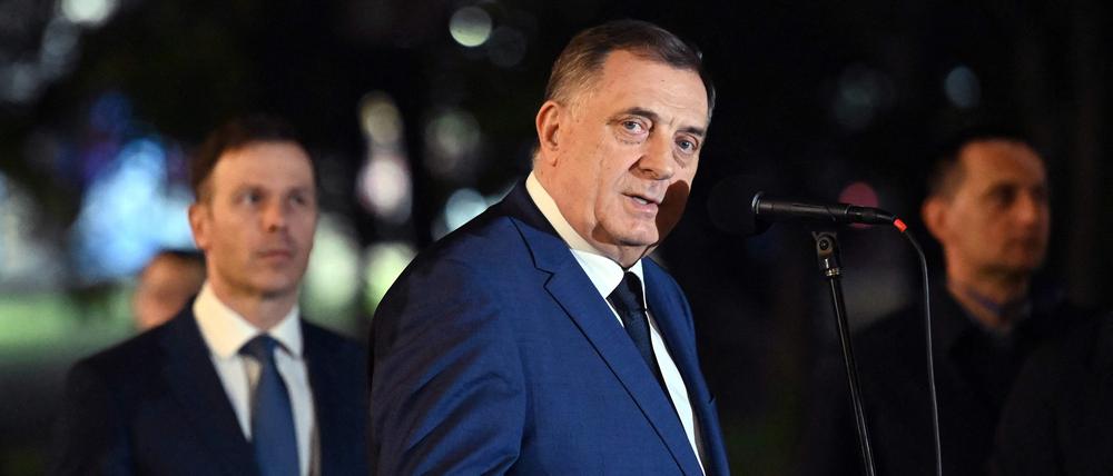 Milorad Dodik, Präsident der Republika Srpska (RS).