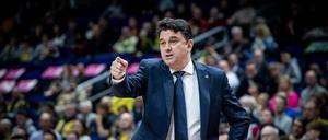 Israel Gonzalezist nicht mehr länger Trainer bei Alba Berlin.