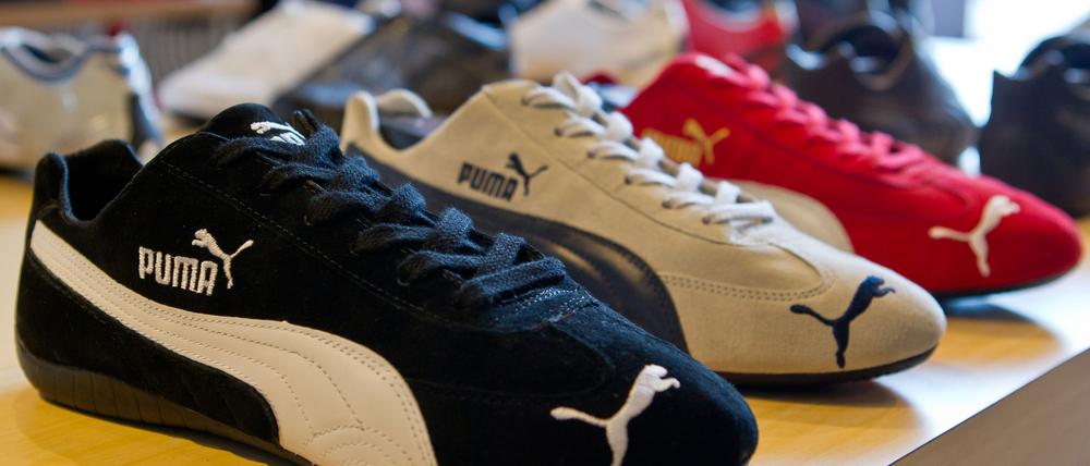 Der Sportartikelkonzern Puma hat im vergangenen Jahr gesunkene Gewinne verbucht. (Archivbild)
