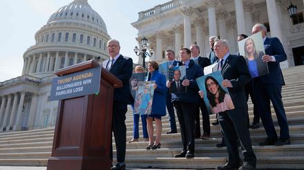 Auf der Suche nach einer effektiven Strategie für Opposition: Chuck Schumer, Fraktionschef der demokratischen Minderheit um US-Senat.