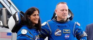 Die beiden Astronauten sind seit rund 10 Monaten an Bord der ISS. (Archivbild)