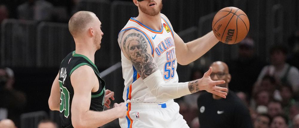 Isaiah Hartenstein und die Oklahoma City Thunder dominierten die Boston Celtics.