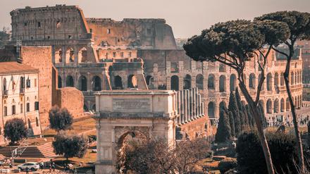 Was für ein Theater: Colosseum, Rom.