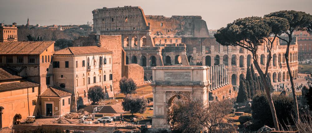 Was für ein Theater: Colosseum, Rom.