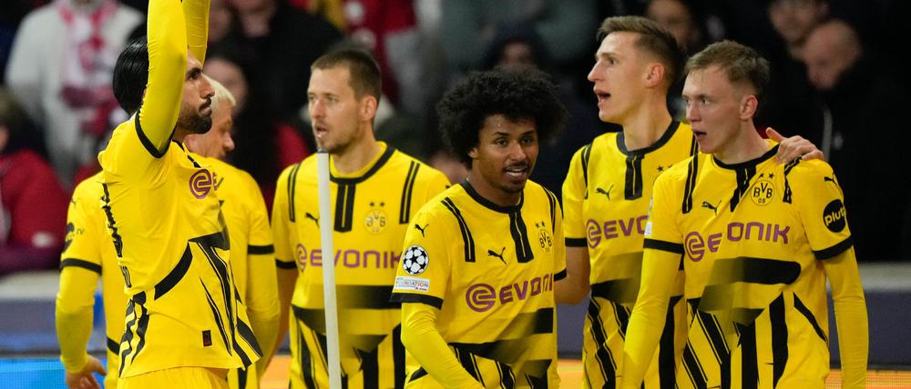 Der Viertelfinaleinzug sorgt beim BVB für Jubel und macht Mut.