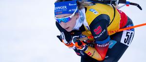 Franziska Preuß bleibt im Gesamtweltcup weiter vorn.