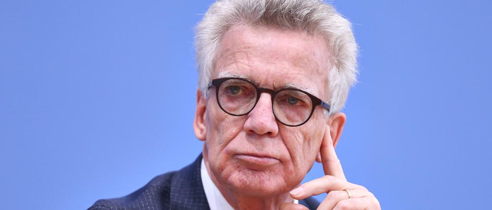 Der frühere Bundesminister Thomas de Maizière (CDU) hat unter anderem mit Peer Steinbrück Vorschläge für eine Staatsreform erarbeitet.