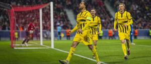 Dortmunds Kapitän Emre Can erzielte den zwischenzeitlichen Ausgleich in Lille per Foulelfmeter.