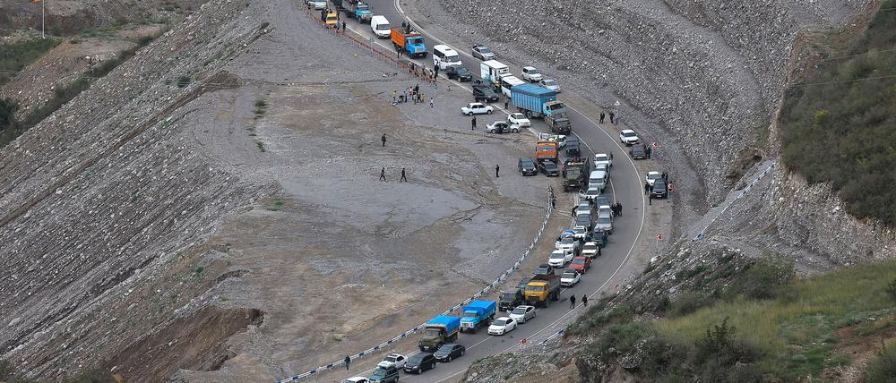 Im September 2023 brachten aserbaidschanische Truppen die Konfliktregion Berg-Karabach wieder unter ihre Kontrolle - mehr als 100.000 Karabach-Armenier flohen. (Archivbild)