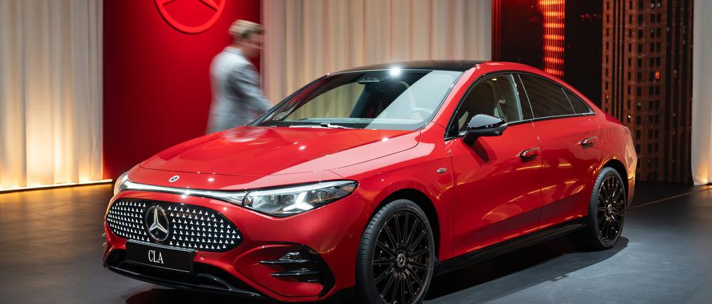 Neuer CLA - Anfang einer Mercedes-Produktoffensive.