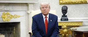 Der US-Präsident Donald Trump.