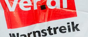 Die Gewerkschaft Verdi hat den Warntstreik organisiert. (Symbolbild)