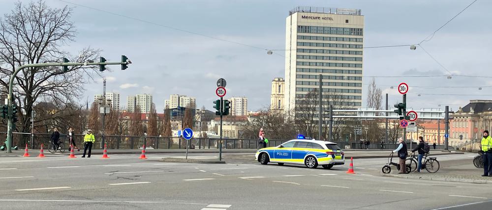 In Potsdam kommt es zu Sperrungen wegen Demonstrationen.