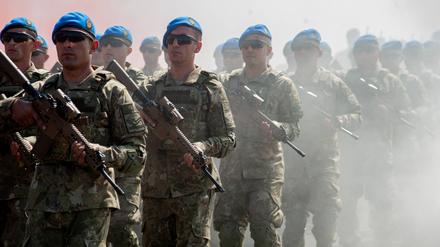 Die türkische Armee gehört zu den größten der Welt.