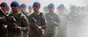 Die türkische Armee gehört zu den größten der Welt.