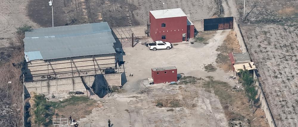 Tatort des Schreckens: die Izaguirre-Ranch im Bundesstaat Jalisco, Mexiko