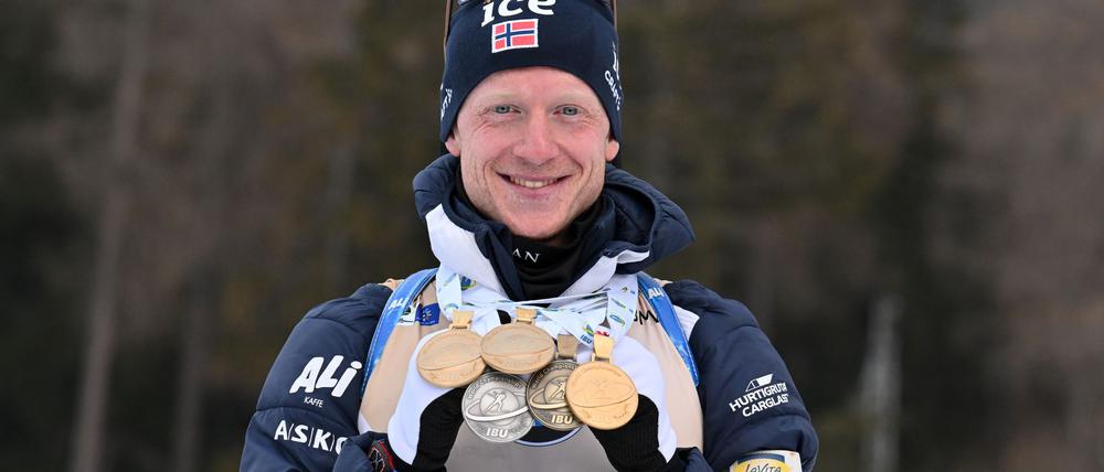 Kurz vor seinem Karriereende macht seine Gesundheit Johannes Thingnes Bö im Kampf um den Gesamtweltcup einen Strich durch die Rechnung.
