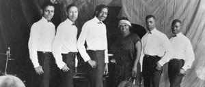 Ma Rainey und Band, 1923.