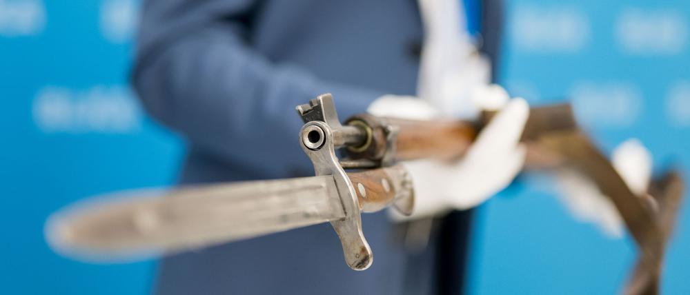 Mit dieser Waffe schoss der Täter in München.